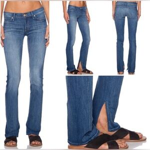 MOTHER The Slit Rascal Straight Leg Jeans “Wicked Games”Wash Size 25